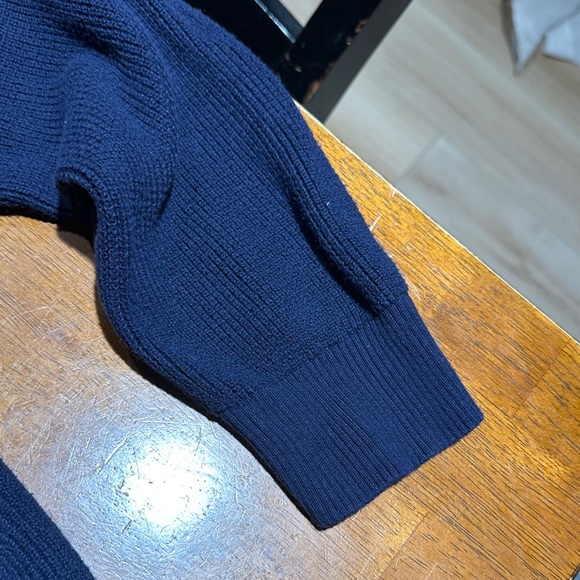 Navy Blue Ladies Lauren Sweater Hoodie, Sz L, great condition - Picture 4 of 6